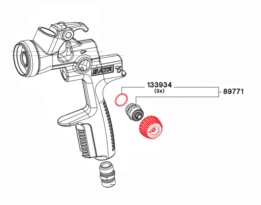 Spindel CPL Ümmarguse/Lame Spray Kontroller 89771
