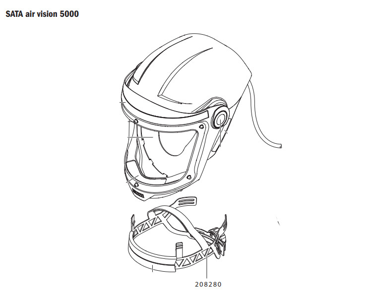 Air Vision 5000 Pea Fikseerimine Täielik