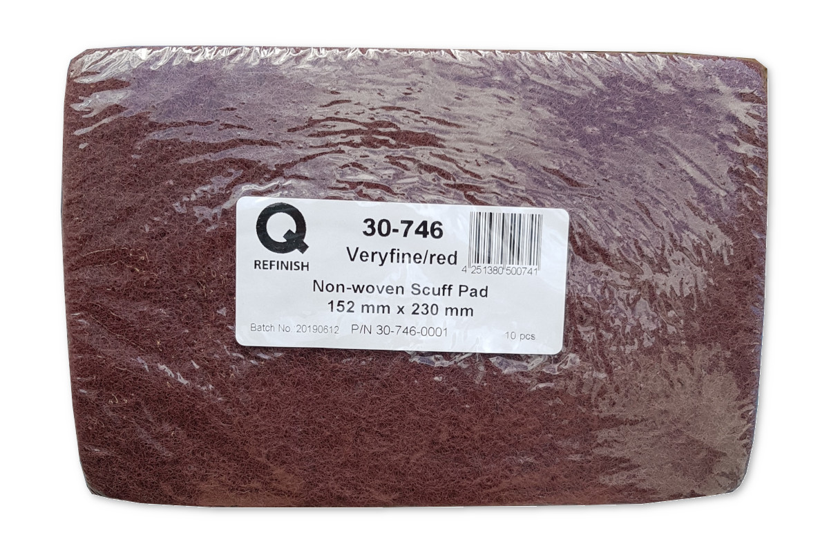 30-746 Slibenylon 152 X 230 Mm Punane Very Fine