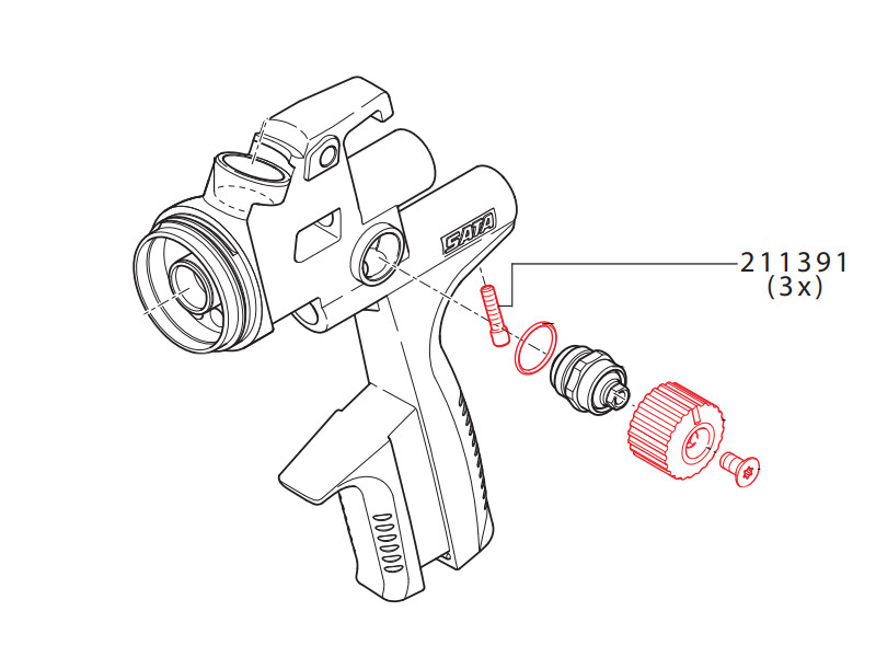 Lukustuspolt Õhumikromeetrile
