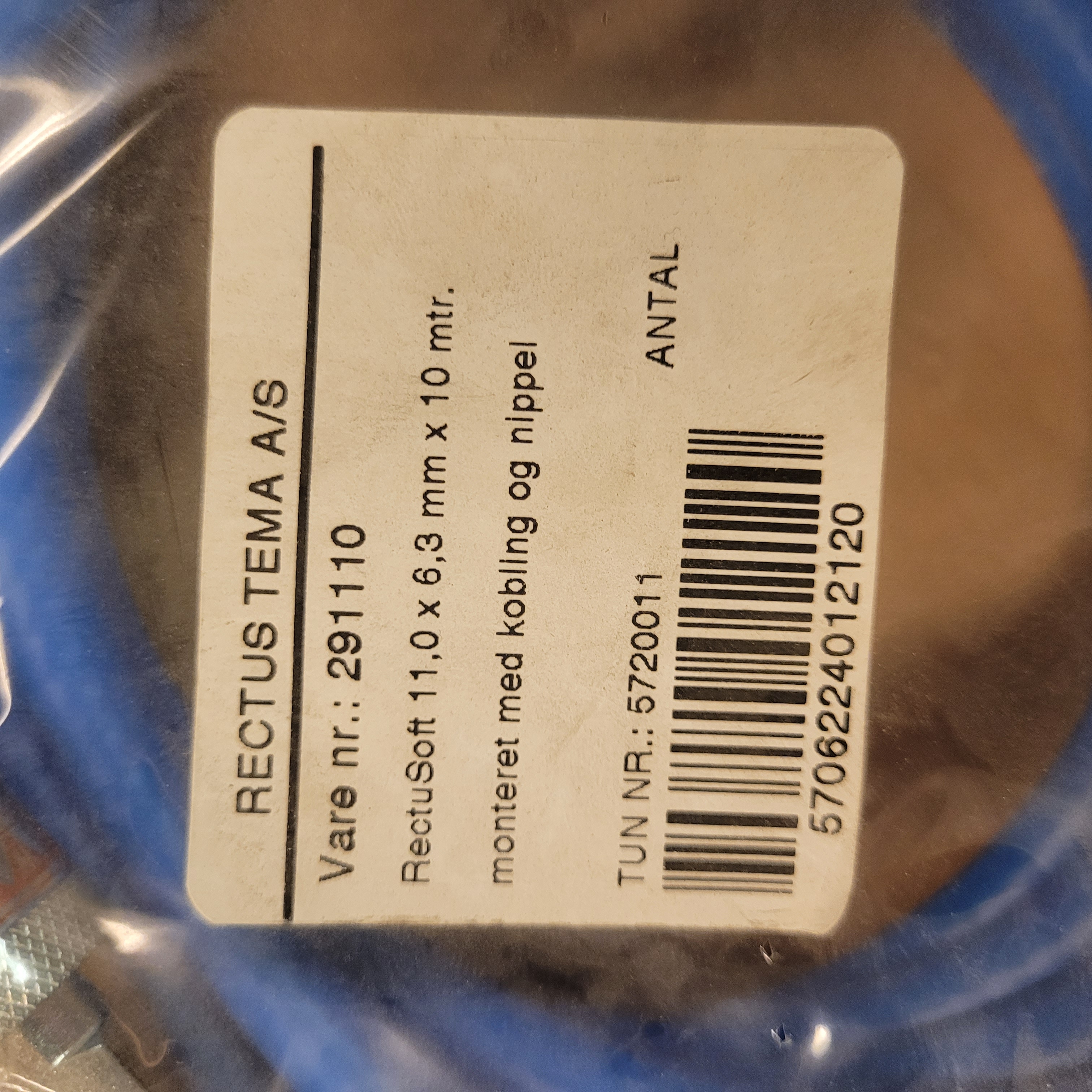 Õhutorus RectuSoft 11.0 x 6.3 mm x 10 m